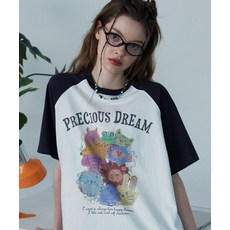 꼼파뇨 (CPGN) Precious 레글런 반팔티 네이비