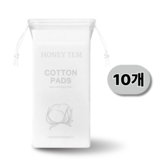 허니템 마스크팩 시트 지 순면 스킨 거즈 얇은 늘어나는화장솜, 10개, 100개입