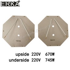ERKA 계란 와플 열선 애버딘 플레이트 액세서리 운모 시트 고온 220V FY-6, 01 CHINA, 03 220V(670W 745W)