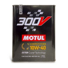 MOTUL 300V Competition 賽事級引擎機油 酯類核心技術 提升引擎動力, 10w40, 1個, 2L