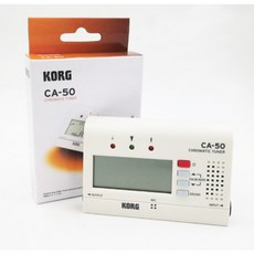 KORG CA50 專業數位調音器 半音調音校音器 適用多種樂器, 1個, CA50調音器(不含拾音夾)