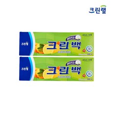 크린랩 크린백 30x45cm 100매 x 2개 위생봉투, 100개, 대(L)