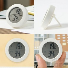 호이 미니 디지털 온습도계, 1개, 디지털 미니 온습도계