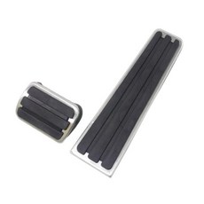 [모터스파이] 포르쉐 호환 911 알루미늄 스포츠 페달 클립형 미끄럼방지 발판 용품 카레라 타르가 GT3, 블랙