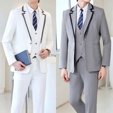 교복몰 (대여) 투버튼 라인포인트 남자 세트 교복 학