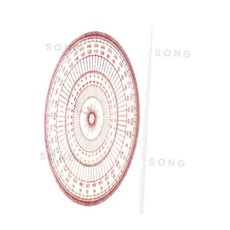 템플렛 정원분도기 18CM 제도용자'