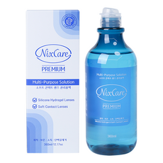 닉스케어 프리미엄 소프트 콘택트렌즈 관리용액, 1개, 360ml