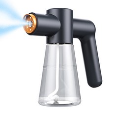 奈米霧化酒精噴霧槍 730ML大容量 無線藍光噴霧