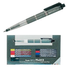 Pentel Super Multi 8 자동 샤프 세트 (PH803ST)