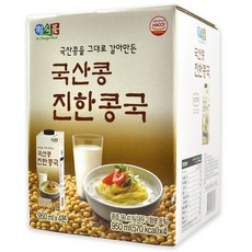 코스트코 정식품 국산콩 진한 콩국 3800ml (950ml x 4본) 콩국물 콩국수, 3.8L, 1박스