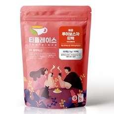 티플레이스 볶은 호박루이보스차 삼각티백, 2개, 50개입, 1g