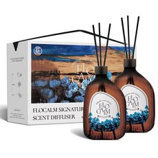 플로캄 프리미엄 대용량 디퓨저 선물세트 박하선 Pick 519ml, 1개, 밤쉘향 1개, 밤쉘향