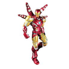 Blokees 布魯可 漫威超越版 鋼鐵人馬克85 LK53080 模型玩具 超萌行銷正版授權 益智組裝收藏, 1個