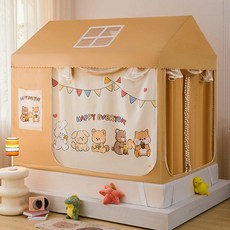 벙커침대텐트 암막 커튼 동굴 이층침대 놀이방 캐노피, 1.5m (1.5 x 2.0m 침대), E. 포레스트 파티