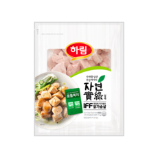 신선 하림 자연실록 동물복지 IFF 한입 닭가슴살 1kg, 1개