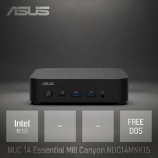ASUS NUC 14 Essential Mill Canyon NUC14MNK15 (베어본) / 사무용 인강용 산업용 미니PC