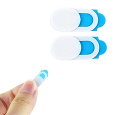 붙이는 핸드폰카메라가리개 1+1 노트북가리개 노트북카메라커버, 화이트