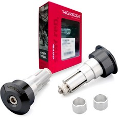 【Gear Base 吉兒基地】HIGHSIDER 端子鏡 後照鏡 單側1根 角度調節 ECE標準 蒙塔納 黑色2號, 1個, 平衡端子一對, 黑色