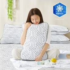 별의별샵 냉감패드 국내생산 침대패드 슈퍼싱글 퀸, 쿨매트, 화이트