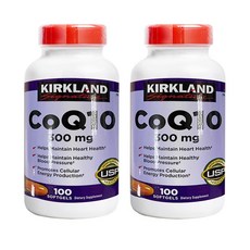커클랜드 코큐텐 코엔자임Q10 300mg 100정 x2통, 2개