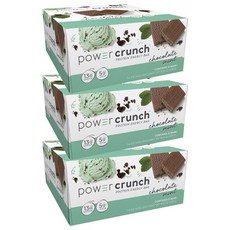 PowerCrunch 蛋白質能量棒原味巧克力薄荷, 3個, 480克