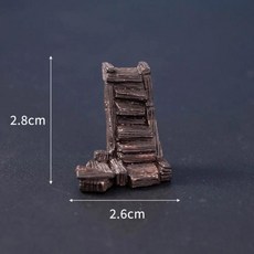 랜드스케이프 페스티벌 장식품 해골 미라 부활 유령 축제 공포 나무 수제 블라인드 박스 장식, 1개, 11. style 3