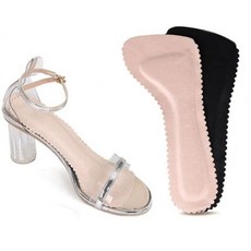 자체 안티슬립패드 부착식 발보호 미끄럼방지 두께 발가락 바닥 블랙 라텍스 부착 깔창 미끄럼