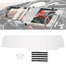 HAKA TOUGH Can Am Maverick X3 액세서리 2017-2024용 후면 윈드실드 튼튼한 투명 백 윈도우 후면 윈드스크린 Can Am Maverick X3 M