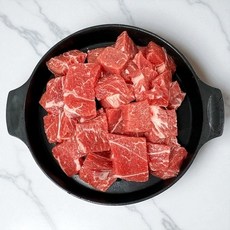 baradun(바라던) 소고기 국거리 등심국거리용 200g x 1팩, 소등심국거리
