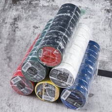 3M 전기 절연 비닐 테이프 10개 전선 셀프 DIY, 블루 10개