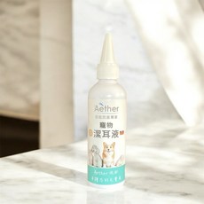 Aether 依鈦寵物潔耳液100ml毛孩耳道清潔保養 全年齡層適用, 1個