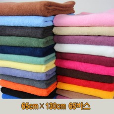 대형바스타올 65바스타월 65*130cm 목욕타올 비치타올 목욕수건, 1개, 진분홍