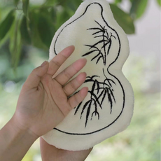 GUEFOON 掛式擦手巾 喜氣造型 吸水速乾, 1個, 奢貴葫蘆擦手巾:如圖所示（5267）