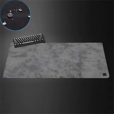 그레이 방수 마우스패드 장패드 400X900X4MM, 그레이 1개