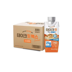 테이크핏 맥스 고소한맛 프로틴, 250ml, 6개