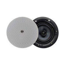 BOK吸頂喇叭，WiFi無線串流，6.5吋低音，1吋高音，內建D類放大器，適用於各種場所, 白色, WA105 WiFi串流六聲道主動式喇叭