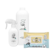 Nu4pet 陪心寵糧 植淨毛孩清潔系列：地板器皿清潔酵素、潔膚濕巾，犬貓小動物適用, 地板清潔酵素1000ml,單瓶, 1個