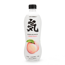 Genki Forest Sugar-Free Sparkling Water White Peach Flavor 480 ml, 1개, 480ml