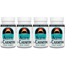 소스내추럴스 아세틸 엘 카르니틴 500mg 테블릿, 30개, 4개, 30개