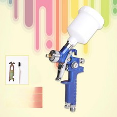 W77 분무기 자동차 페인트 분사기 가정용 오일 라텍스 고분무 도구, 1개, H2000 (0.8노즐+테일커넥터+청소브러시)