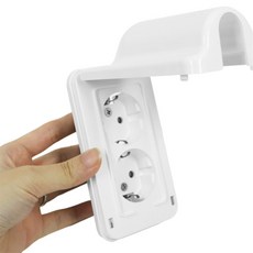 욕실 콘센트 2구콘센트 방우형콘센트