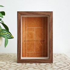 테니스 인테리어 장식품 경기장 프레임 소품 기념 액자 프랑스 오픈