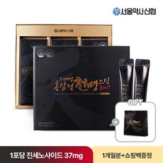 서울약사신협 프리미엄 홍삼정 천명 스틱 플러스 + 쇼핑백, 30회분, 1박스