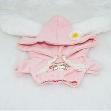 무속성 솜인형 솜깅이 물고기 황소자리 별자리인형, 1개, 큰 귀 토끼 분홍색, 20cm