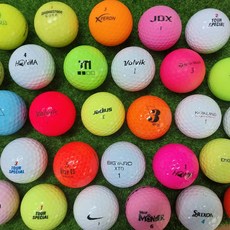 기타 브랜드 혼합 A1급 로스트볼 컬러 30개