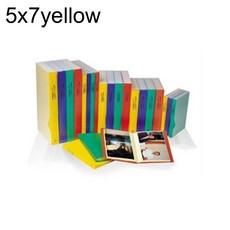 갤러리앨범 포켓앨범 PA-106 5x7 2단 80장 노랑 1권