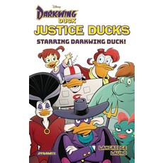 (영문도서)Justice Ducks: Starring Darkwing Duck! Paperback, Dynamite Entertainment, English, 9781524125325