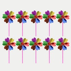 반짝이 플라이 바람개비 10P 바람개비만들기 어린이집만들기