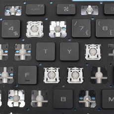 키보드 교체 키캡 시저 클립 힌지 아수스 로그 스트릭스 G16 G614 G614J G634 라이트, 5 Rubber pad