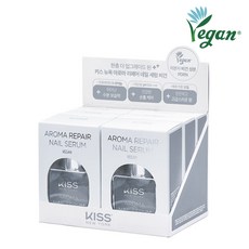 키스뉴욕 아로마 리페어 네일 세럼 6개입 비건영양제, 1개, 10ml